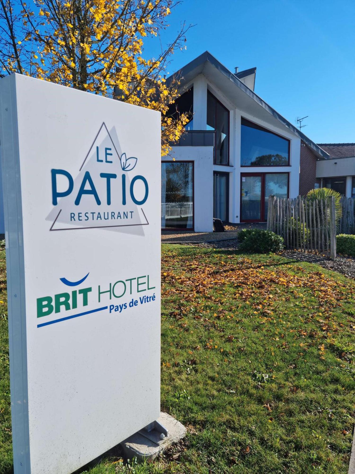 Brit Hotel Au Pays De Vitre Étrelles Exteriör bild