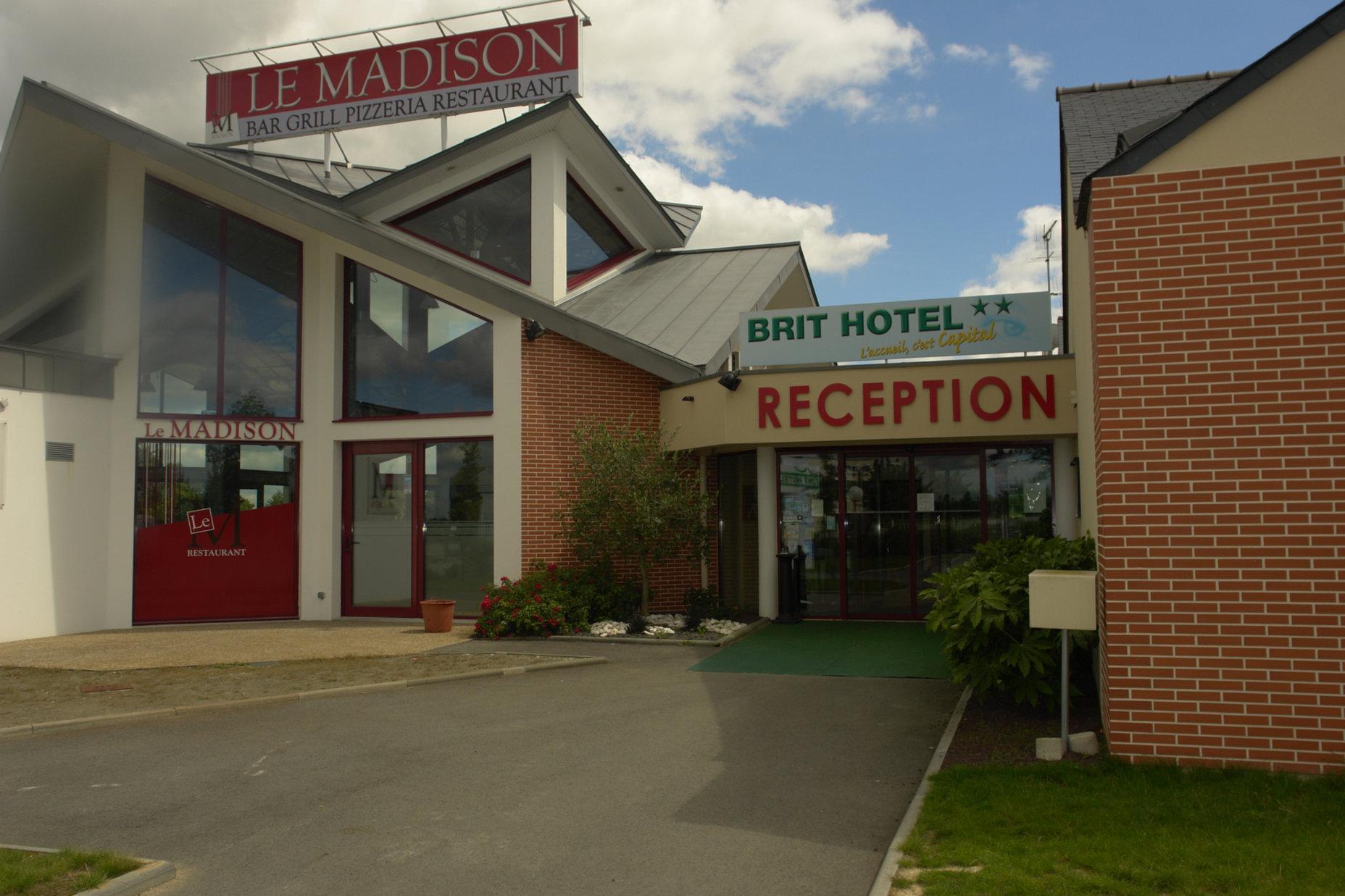 Brit Hotel Au Pays De Vitre Étrelles Exteriör bild